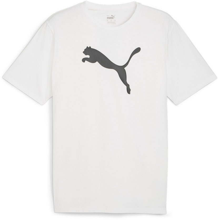 T-shirt Puma teamRISE Logo Jersey Cotton Hvid | 658705-04