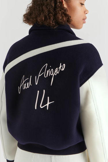 Jakke AXEL ARIGATO Bay Varsity Jacket Mørkeblå | A2116003, 5