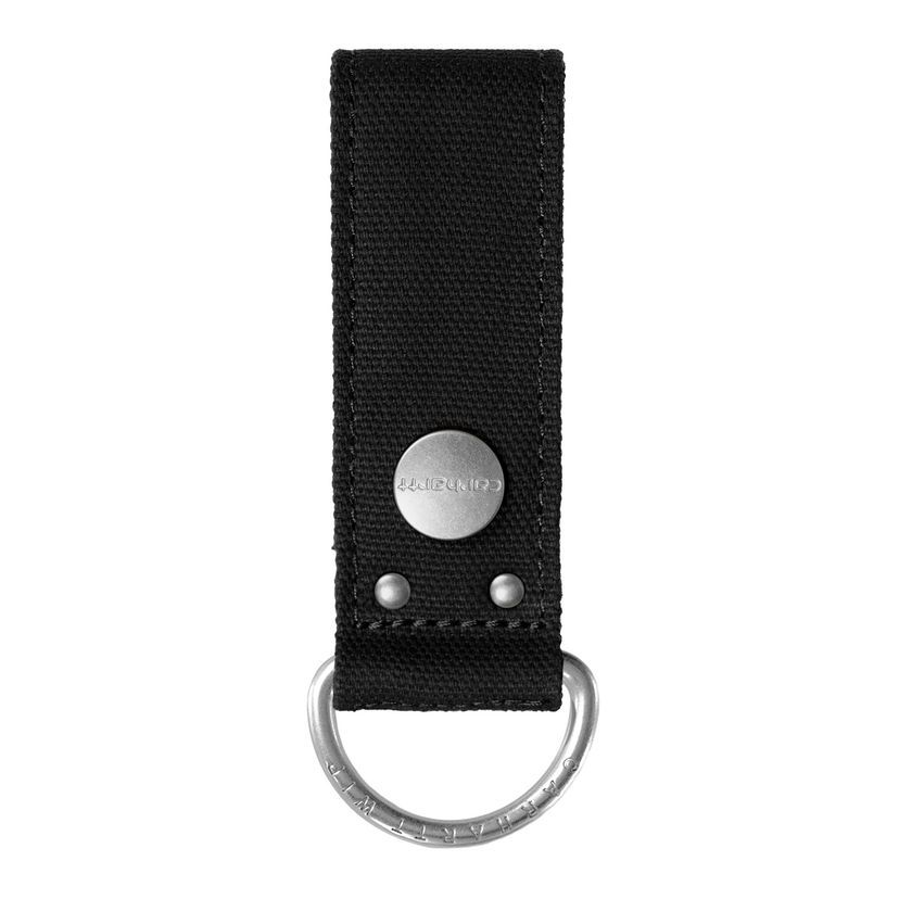 Nøgleringe Carhartt WIP Canvas Keyholder Sort | I033812_2