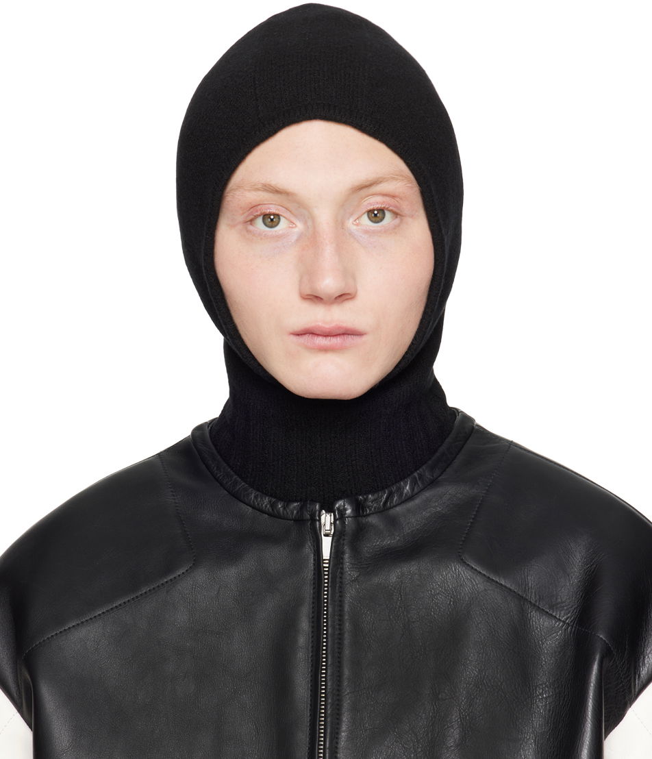 Beanie Jil Sander Lightweight Balaclava Sort | J21ZZ0109 J14682, 0