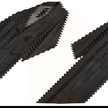 Skjorte Maharishi Maharishi Snakeskin Vacation Shirt, Size Large Sort | 1480-BLK, 1