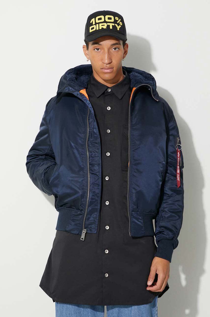 Bomberjakke Alpha Industries Bomber Jacket MA-1 Blå | 158104.07, 0