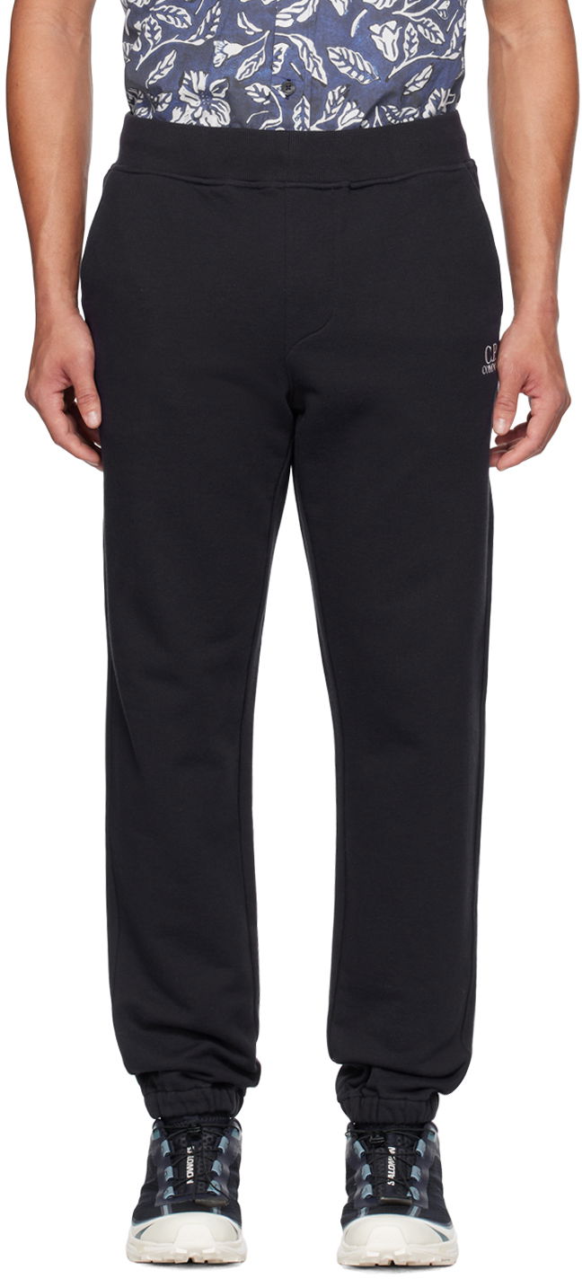 Joggingbukser C.P. Company Embroidered Sweatpants Blå | 14CMSP135A-005086W, 0