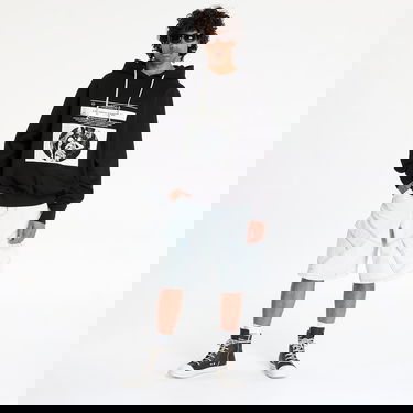 Sweatshirt Rick Owens DRKSHDW Oversized Hoodie Sort | DU01E3262 FEP1P 0911, 4