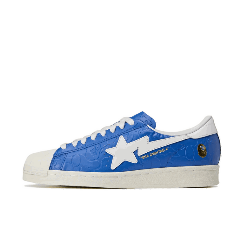 Sneakers og sko adidas Performance BAPE x SSTR V "Blue" Blå | JR2702