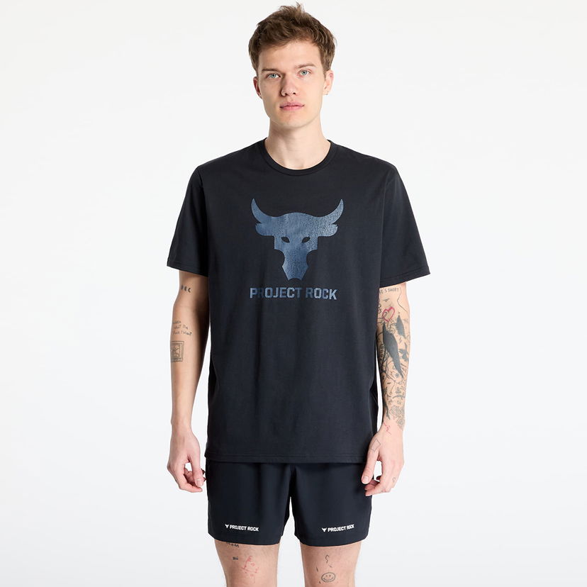 T-shirt Under Armour Project Rock Brahma Bull Short Sleeve T-Shirt Sort | 1383191-001