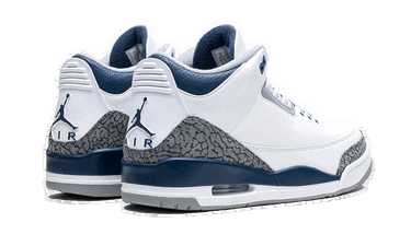 Sneakers og sko Jordan Air Jordan 3 Retro "Midnight Navy" Mørkeblå | CT8532-140, 3