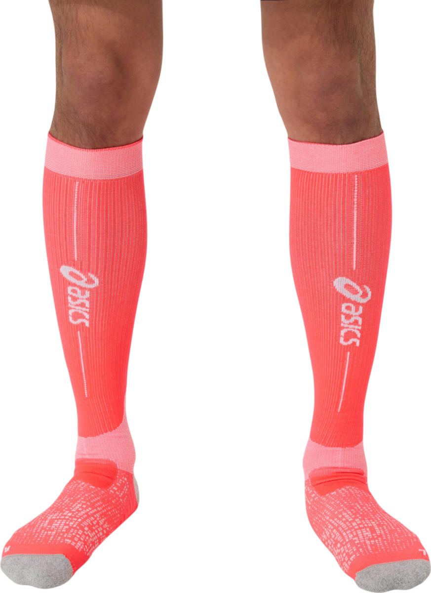 Sokker Asics ASICS Performance Run Compression Knee Socks Rød | 3013a990-602, 1
