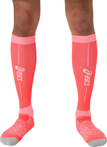 Sokker Asics ASICS Performance Run Compression Knee Socks Rød | 3013a990-602, 1
