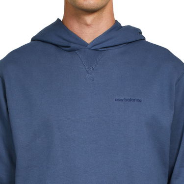 Sweatshirt New Balance Athletics Nature State Hoodie Mørkeblå | MT23565_VTI, 2