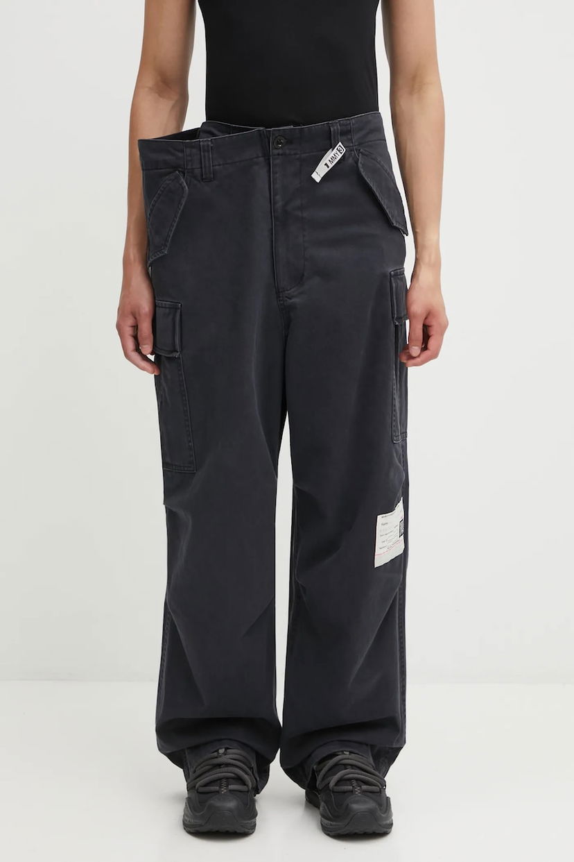 Cargo bukser Maison MIHARA YASUHIRO Maison MIHARA YASUHIRO HUGE LAYERED Cargo Pants Sort | A15PT056