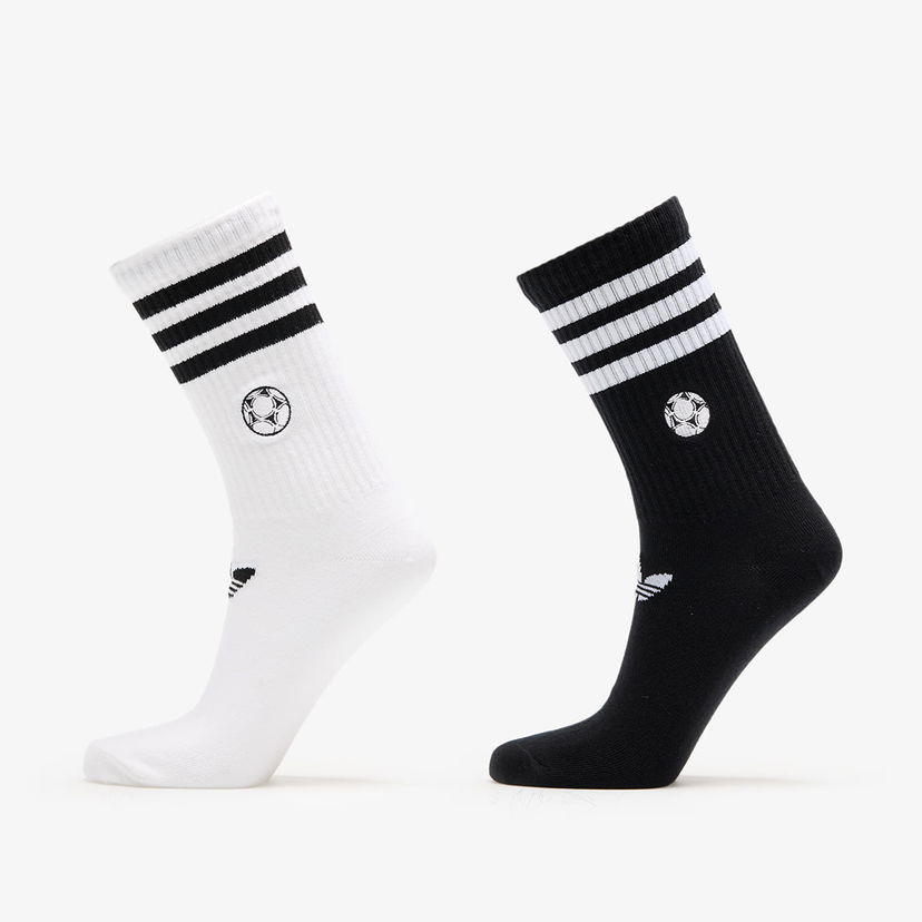 Sokker adidas Originals Adidas Football Crew Socks 2-Pack Hvid | JW2985