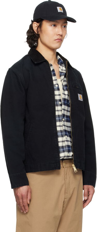 Jakke Carhartt WIP Detroit Zip-Up Jacket Sort | I034819, 1