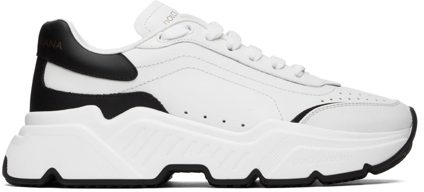 Sneakers og sko Dolce & Gabbana White Daymaster Low-Top Sneakers Hvid | CS1791AX589, 0