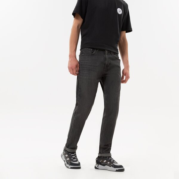 Jeans Levi's Kalhoty 502 Taper Hi Ball Sort | 57783-0105, 0