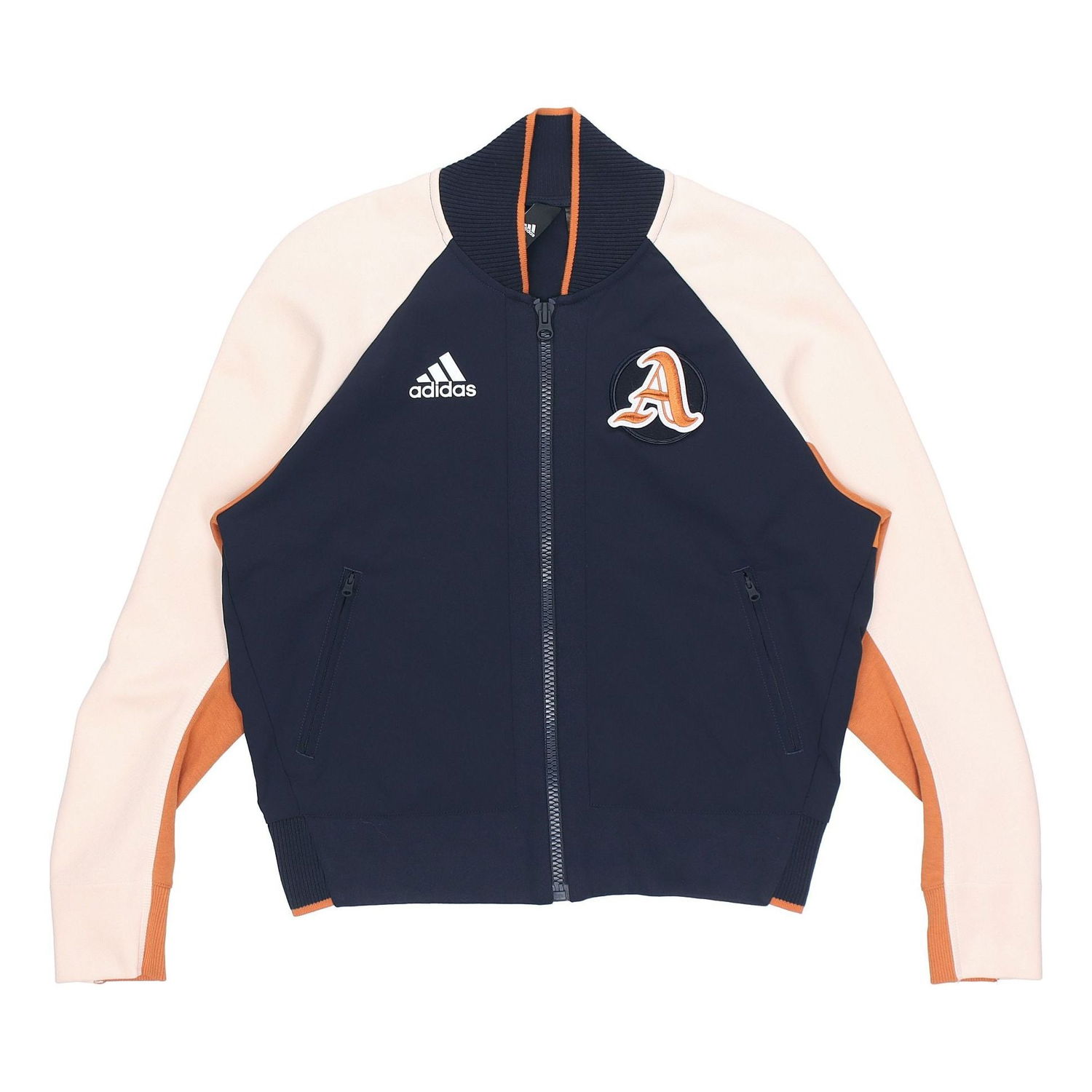 Bomberjakke adidas Originals Long Sleeve Bomber Jacket Mørkeblå | DX8420, 0