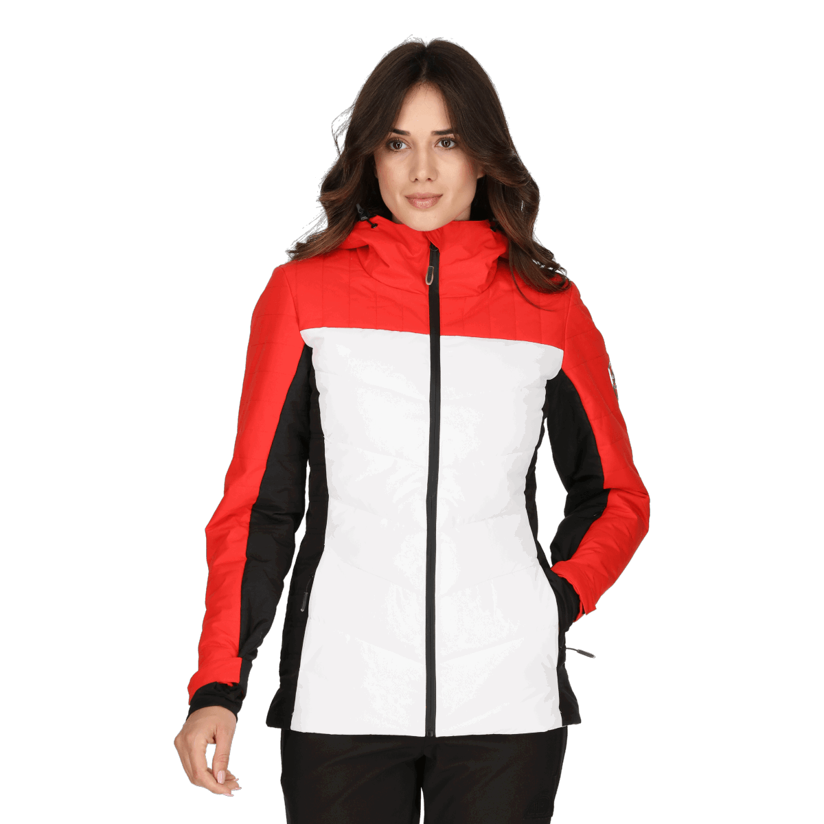 Puffer jakke Ellesse Bogy Hooded Ski Jacket Flerfarvet | ELA213F505-05, 0