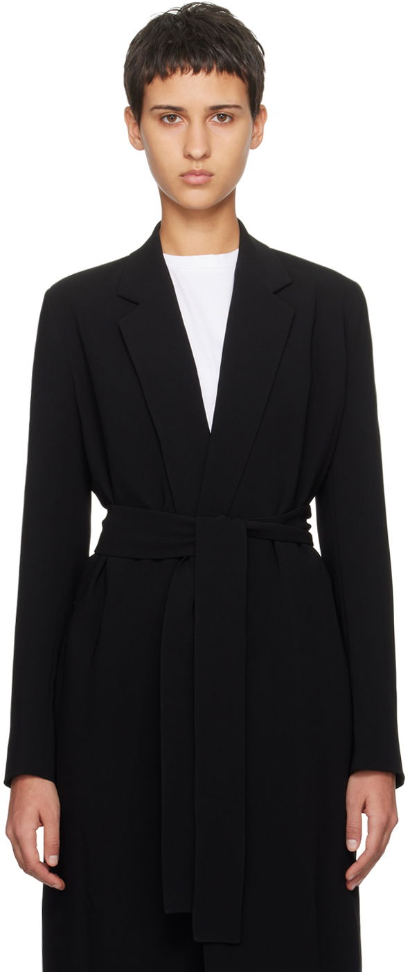 Frakker The Row Black Harri Coat Sort | 5603-W1968
