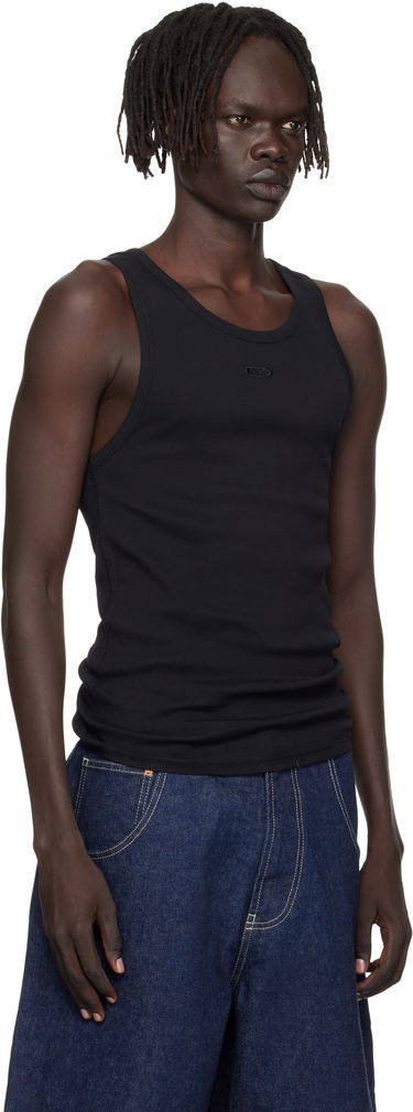 Tanktop VETEMENTS Vetements Oval Logo Tank Top Sort | MH76TT120B, 1
