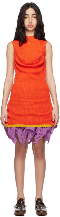 Kiko Kostadinov Vecto Knit Tunic Minidress