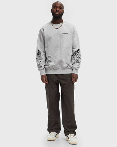 Sweatshirt thisisneverthat SKETCH EMBROIDERY CREWNECK Sweatshirt Grå | TN243TSWCW04HGR, 1