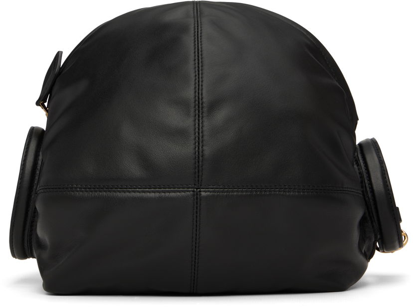 Skuldertaske Alaïa ALAÏA Leather Bracelet Pouch Sort | AA1L8001I062