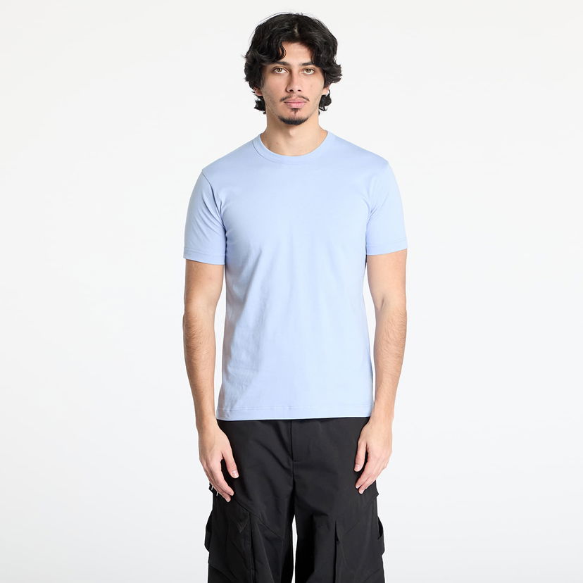 T-shirt Comme des Garçons Comme des Garçons SHIRT Knit T-Shirt Blå | FO-T024 BLUE