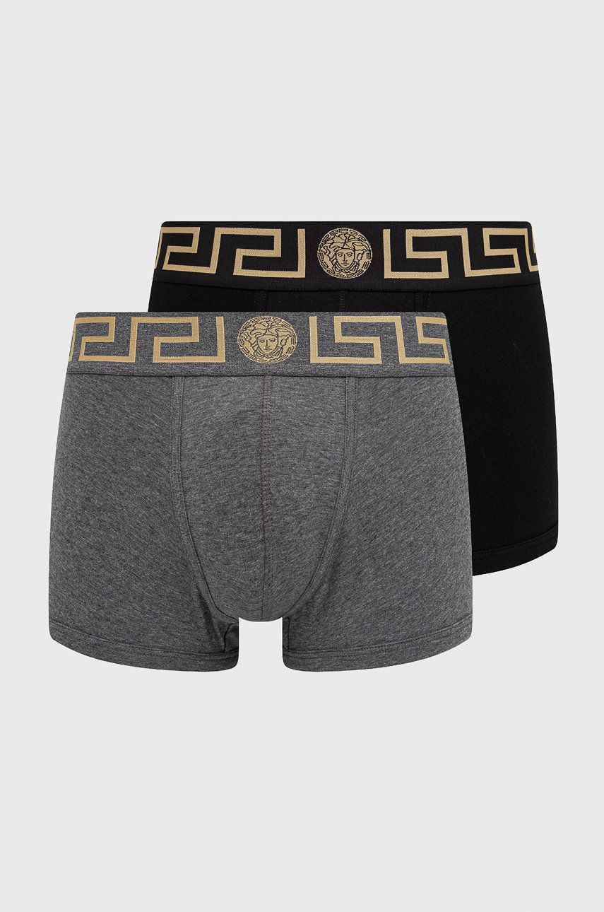 Boksere Versace Greca Border Trunks Flerfarvet | AU10181.NOS, 0