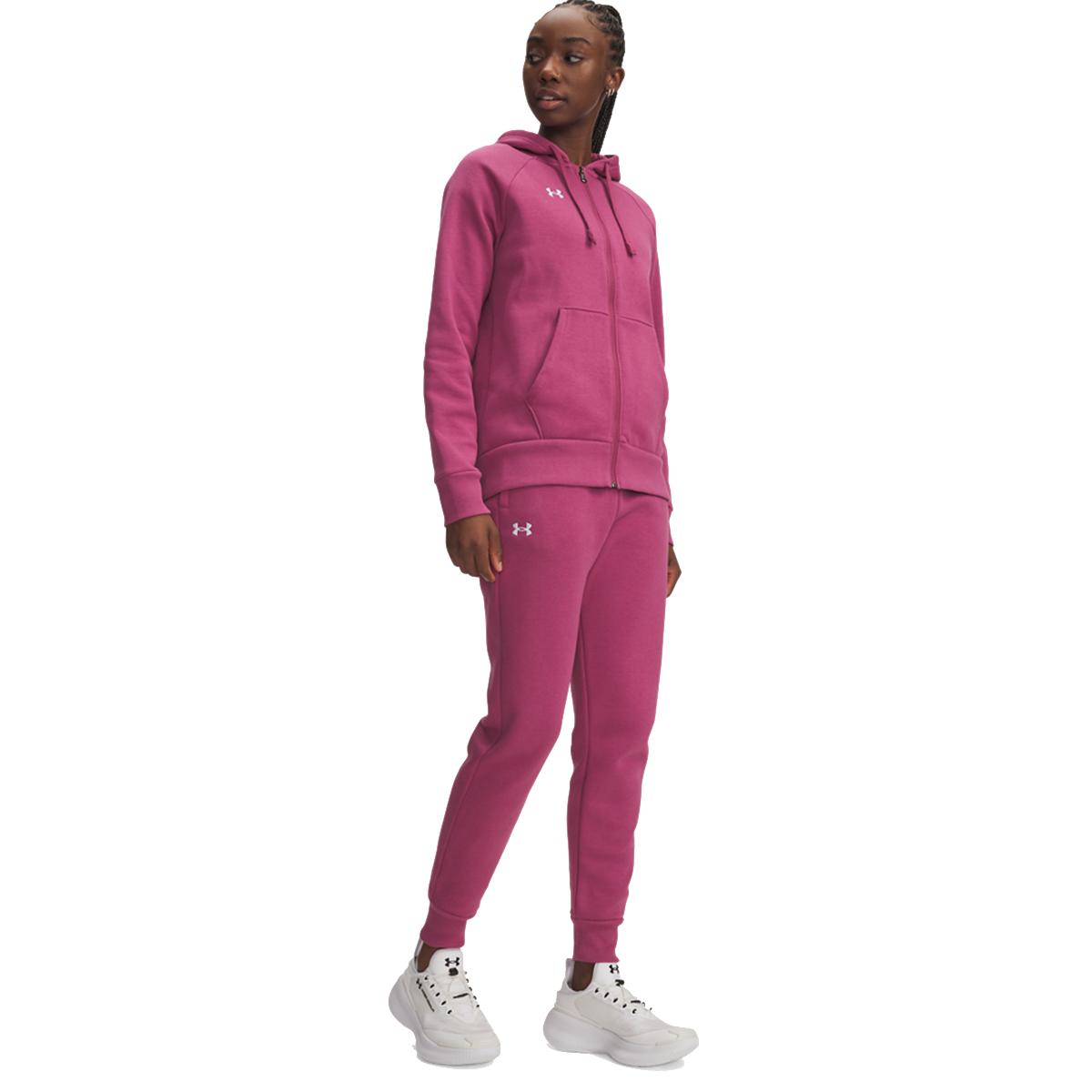 Joggingbukser Under Armour Rival Fleece Jogger Lyserød | 1379438-659, 0