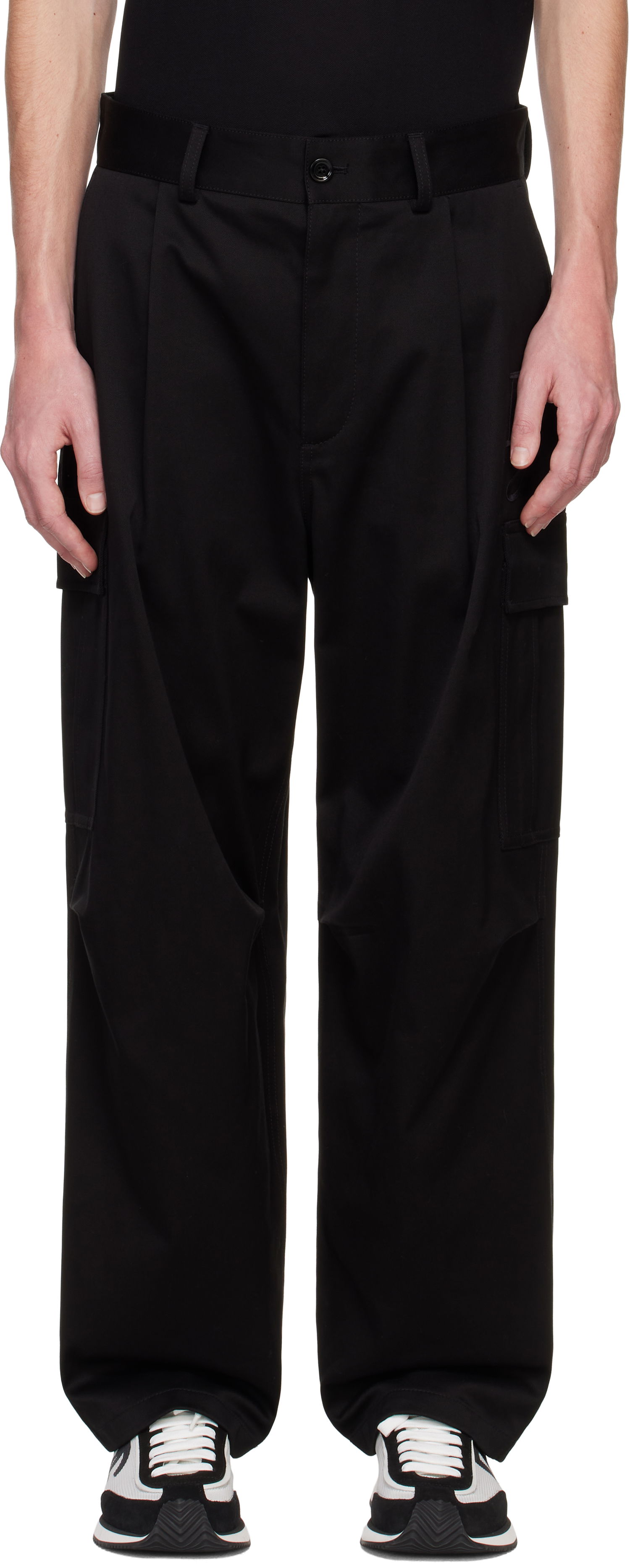 Cargo bukser Dolce & Gabbana Cargo Pants Sort | GP03KZFUFMU, 0