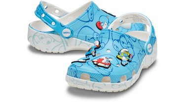 Sneakers og sko Crocs Smurfs Classic Clogs Blå | 210821-90H, 1