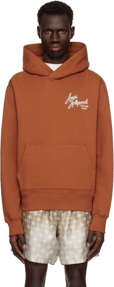 Sweatshirt AMIRI Amiri Hollywood Hoodie Brun | AMJYHD1104, 0