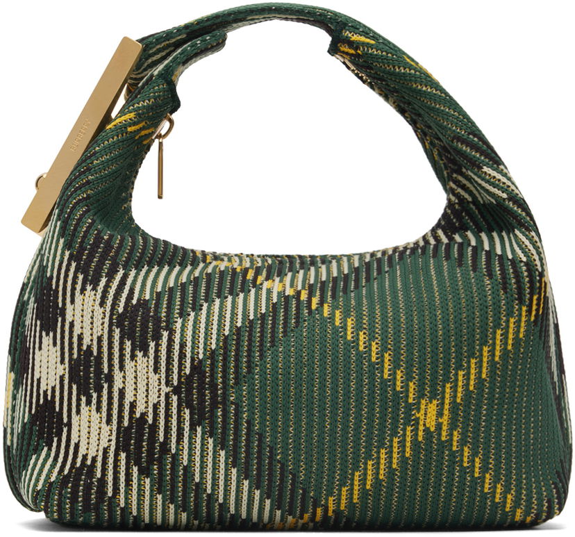 Tøj Burberry Geen Mini Peg Duffle Bag Grøn | 8082042