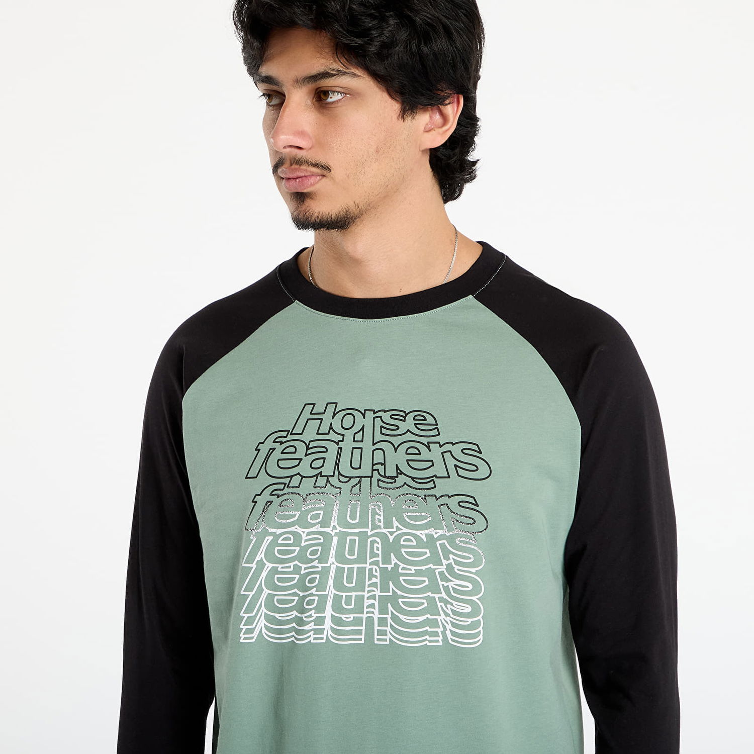 T-shirt Horsefeathers Rollin Raglan T-Shirt Flerfarvet | SM1394A, 1