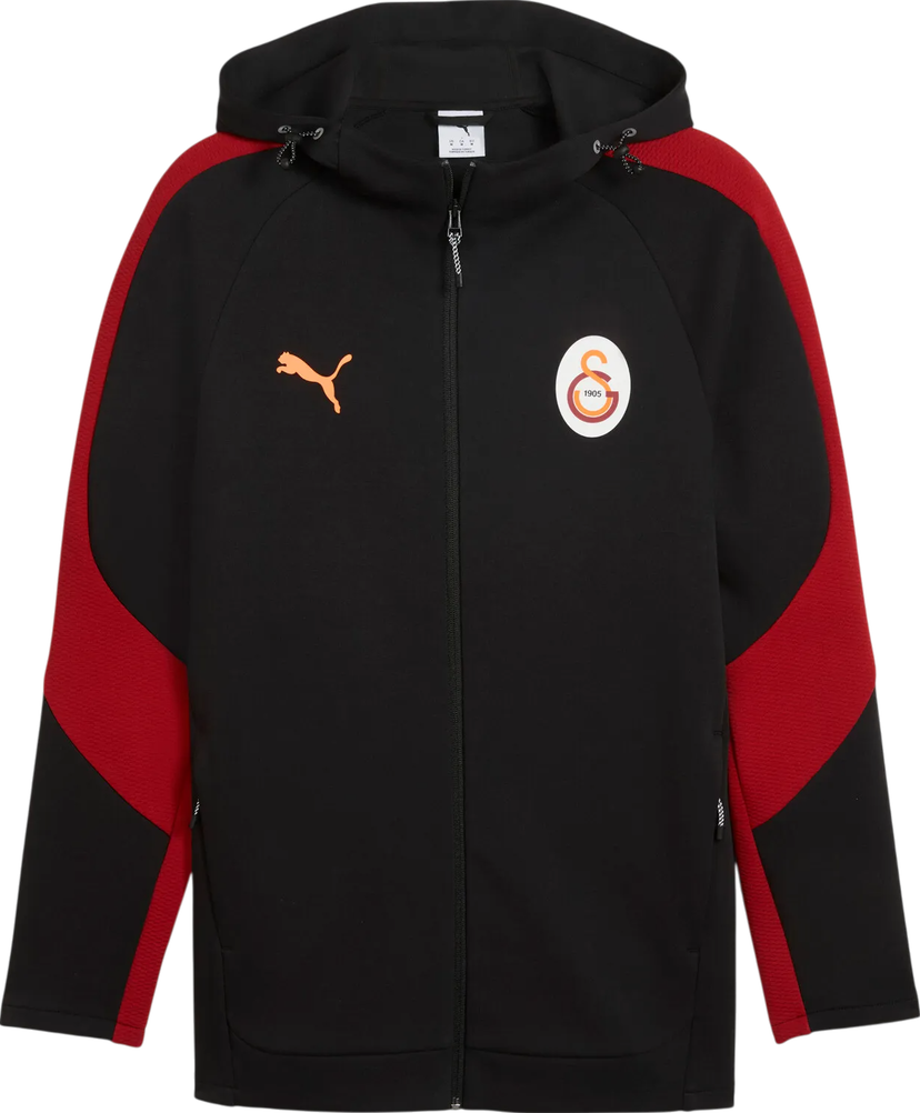 Jakke Puma Galatasaray EVOSTRIPE Hooded Jacket Sort | 782902-05