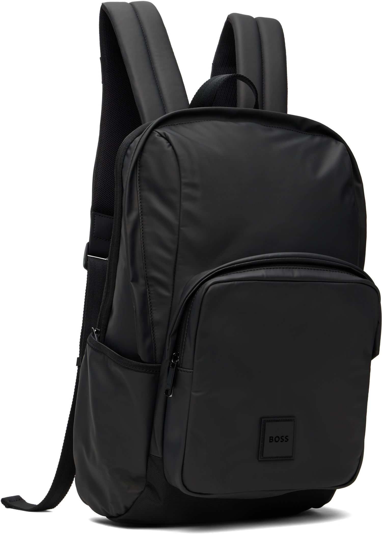 Rygsæk BOSS Coated Canvas Logo Backpack by BOSS Sort | 50548160, 1