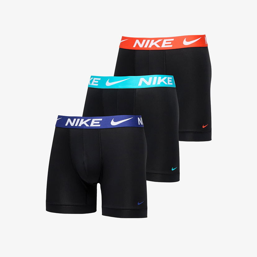 Boksere Nike Dri-FIT Boxer Brief 3-Pack Sort | 0000KE1157-TMW