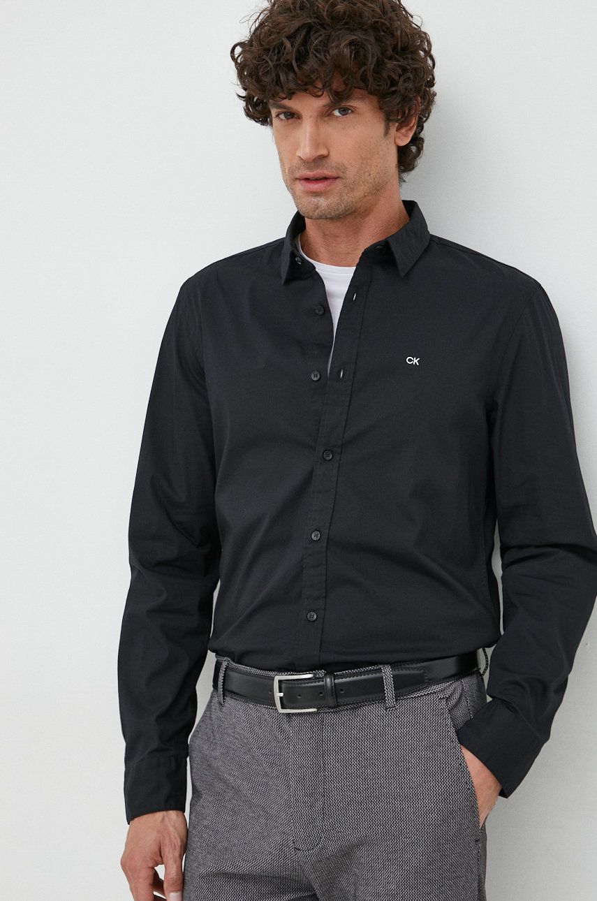 Skjorte CALVIN KLEIN Shirt Sort | K10K110856.9BYY, 0