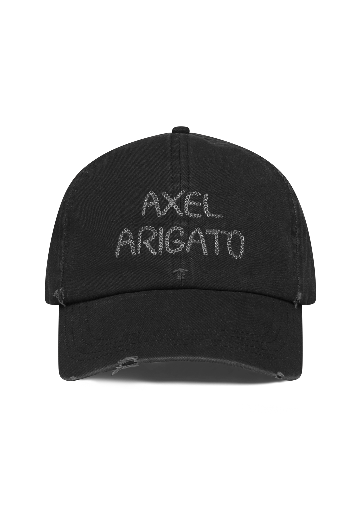 Kasket AXEL ARIGATO Distressed Chain Stitch Cap Sort | X3554002, 0