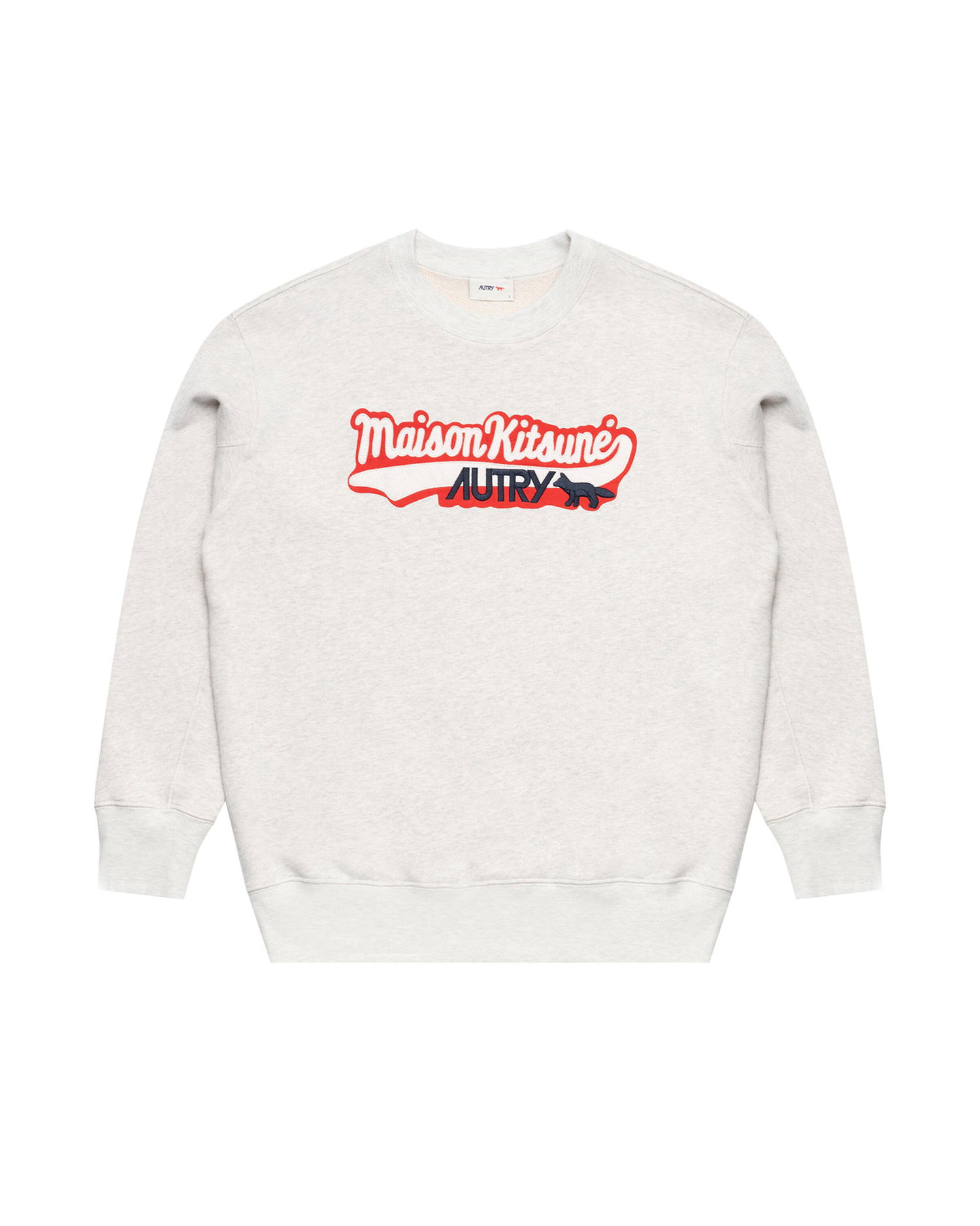 Sweatshirt Autry Autry Action Shoes x Maison Kitsuné Sweatshirt Grå | SWPXMK1M, 0