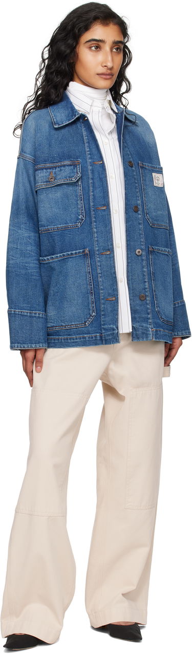 Jakke Max Mara Weekend Max Mara Aligi Denim Jacket Blå | 2525046051600, 3
