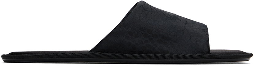 Tøj The Row The Row Frances Slippers Sort | F1520-W3105