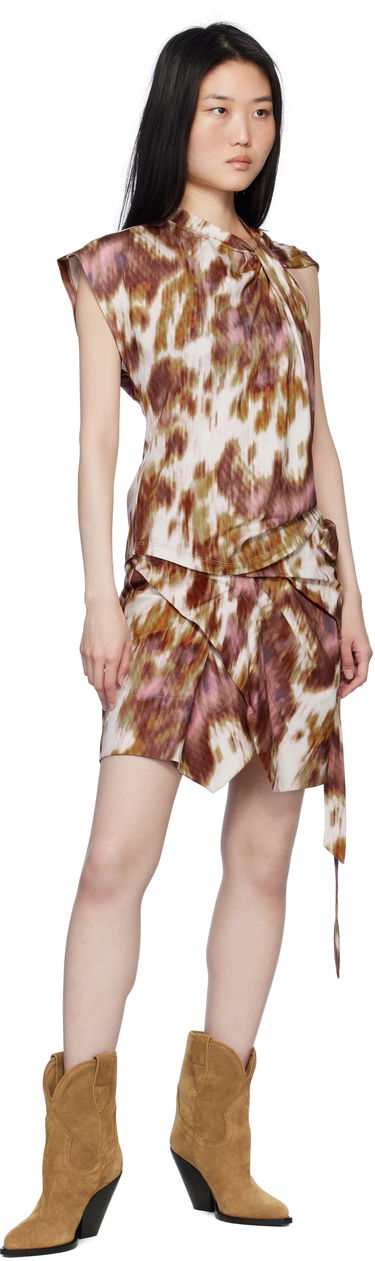 Tanktop Isabel Marant Étoile Isabel Marant Etoile Nayda Tie Dye T-Shirt Flerfarvet | 25PTS0175FA-C1N09E, 3