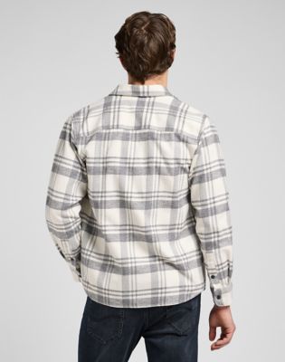Skjorte Lee Relaxed Mercantile Shirt Jaspe Plaid XXL Flerfarvet | 112370573, 0