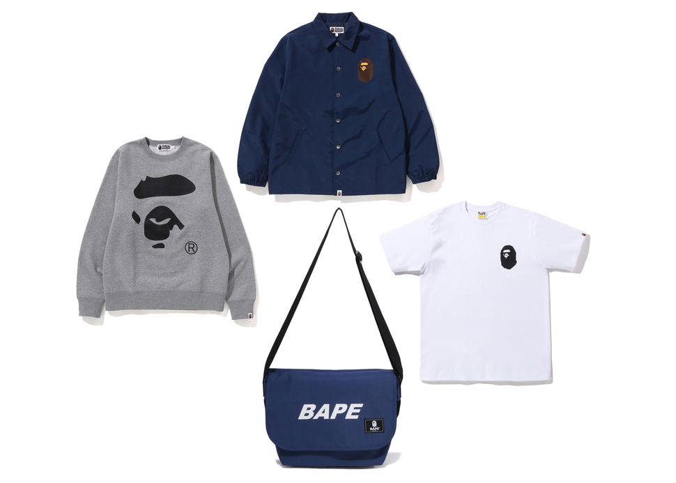 Skuldertaske BAPE Happy New Year Classic Bag Mørkeblå | 1J20-182-002, 0