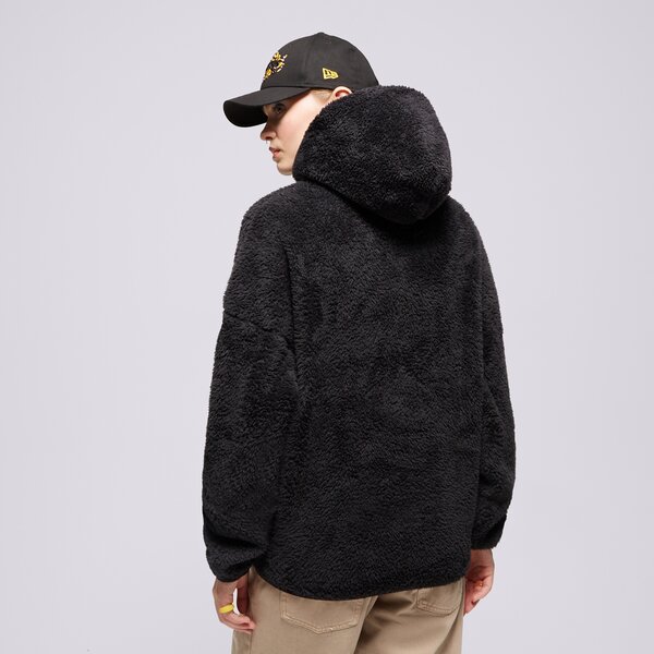 Sweatshirt Reebok Lux Cozy Plush Hoodie Sort | 100036231, 1