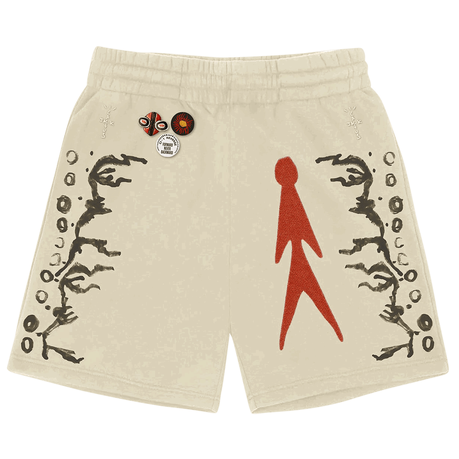 Shorts Cactus Jack by Travis Scott Character Shorts Beige | CJJ1 BS11 OFF, 0