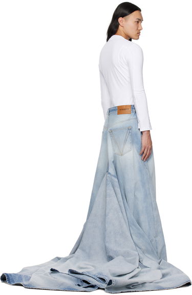 Jeans VETEMENTS Vetements Train Jeans Blå | UA66PA500L, 2