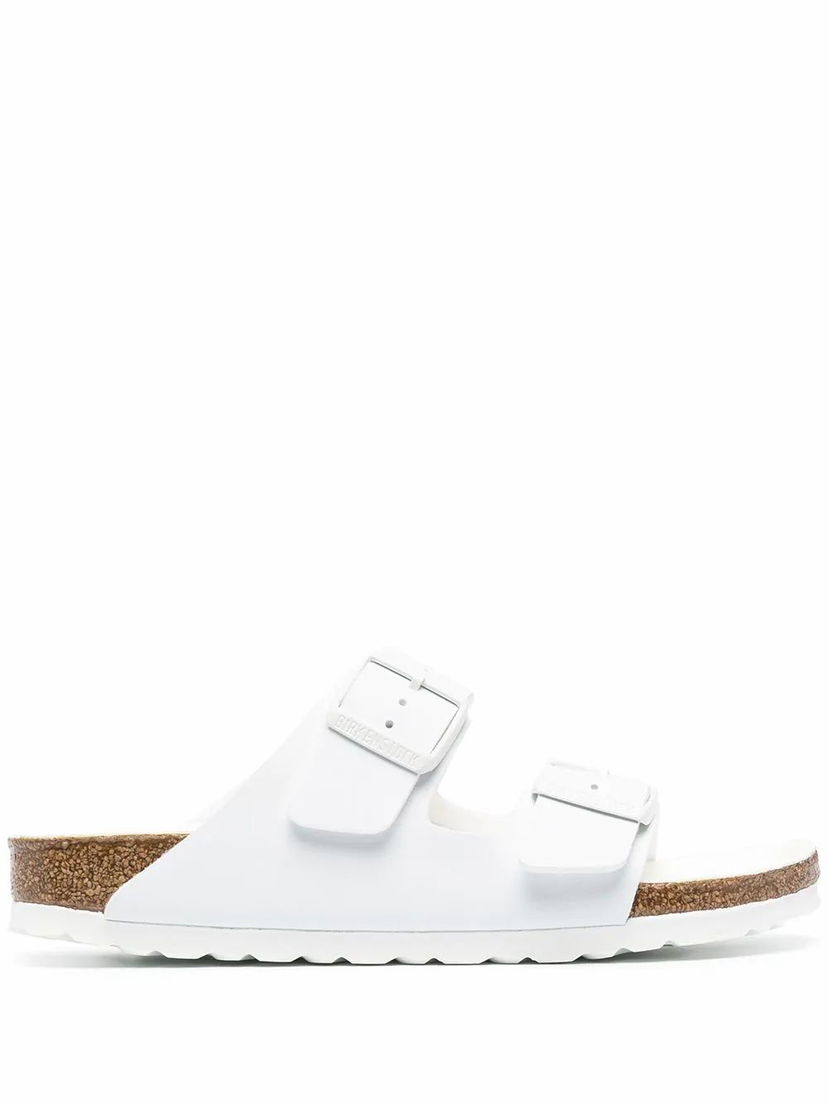 Sneakers og sko Birkenstock Leather Sandals Hvid | 1019046WHITE