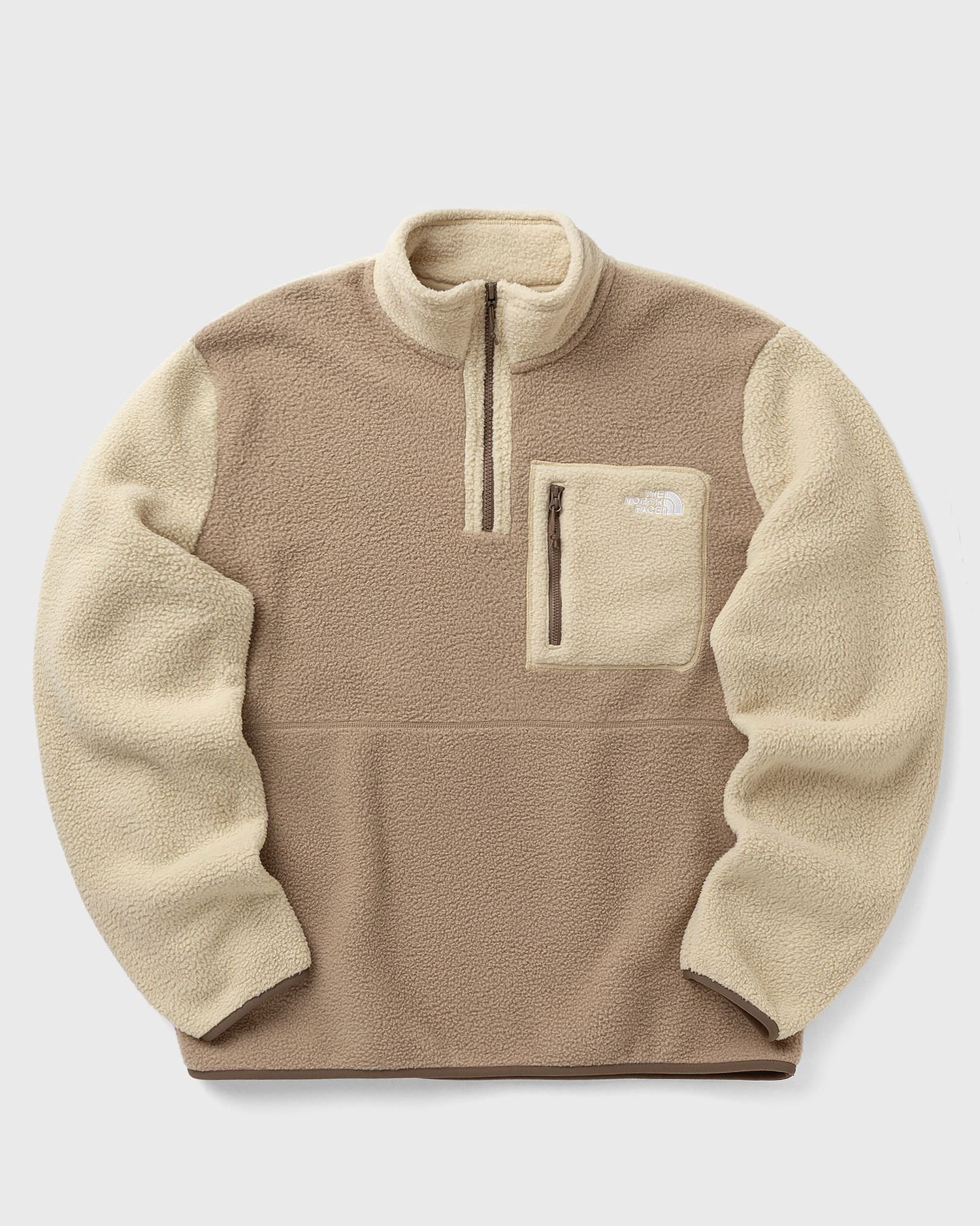 Sweater The North Face Fleece Quarter-Zip Pullover Beige | NF0A883SEOZ1, 0